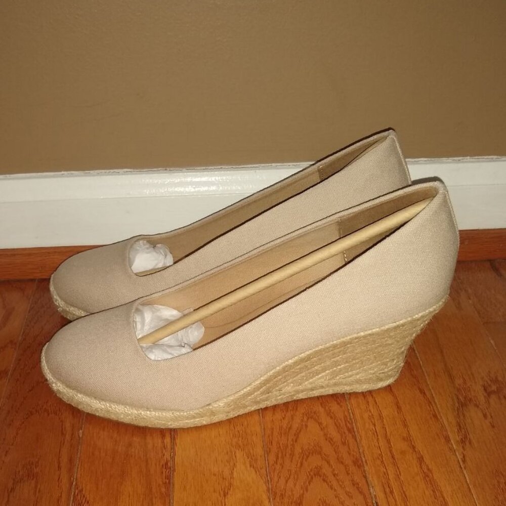 Espadrille Pump Wedges